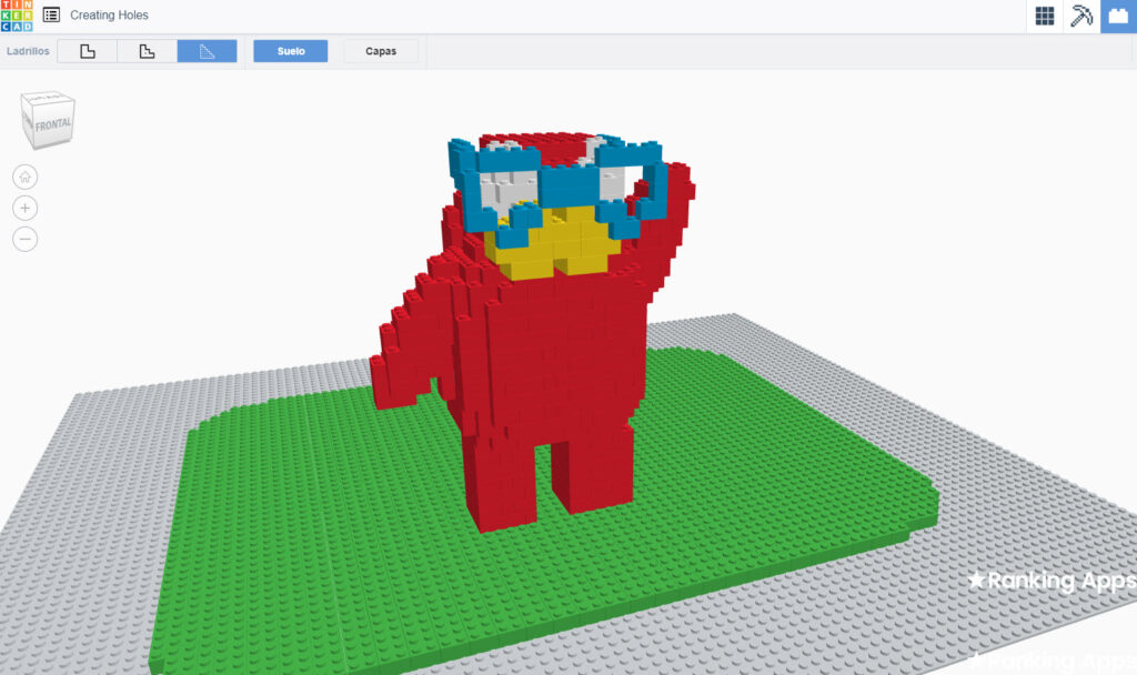 App de diseño 3D TinkerCad , modelado 3D fácil de usar especial para niños